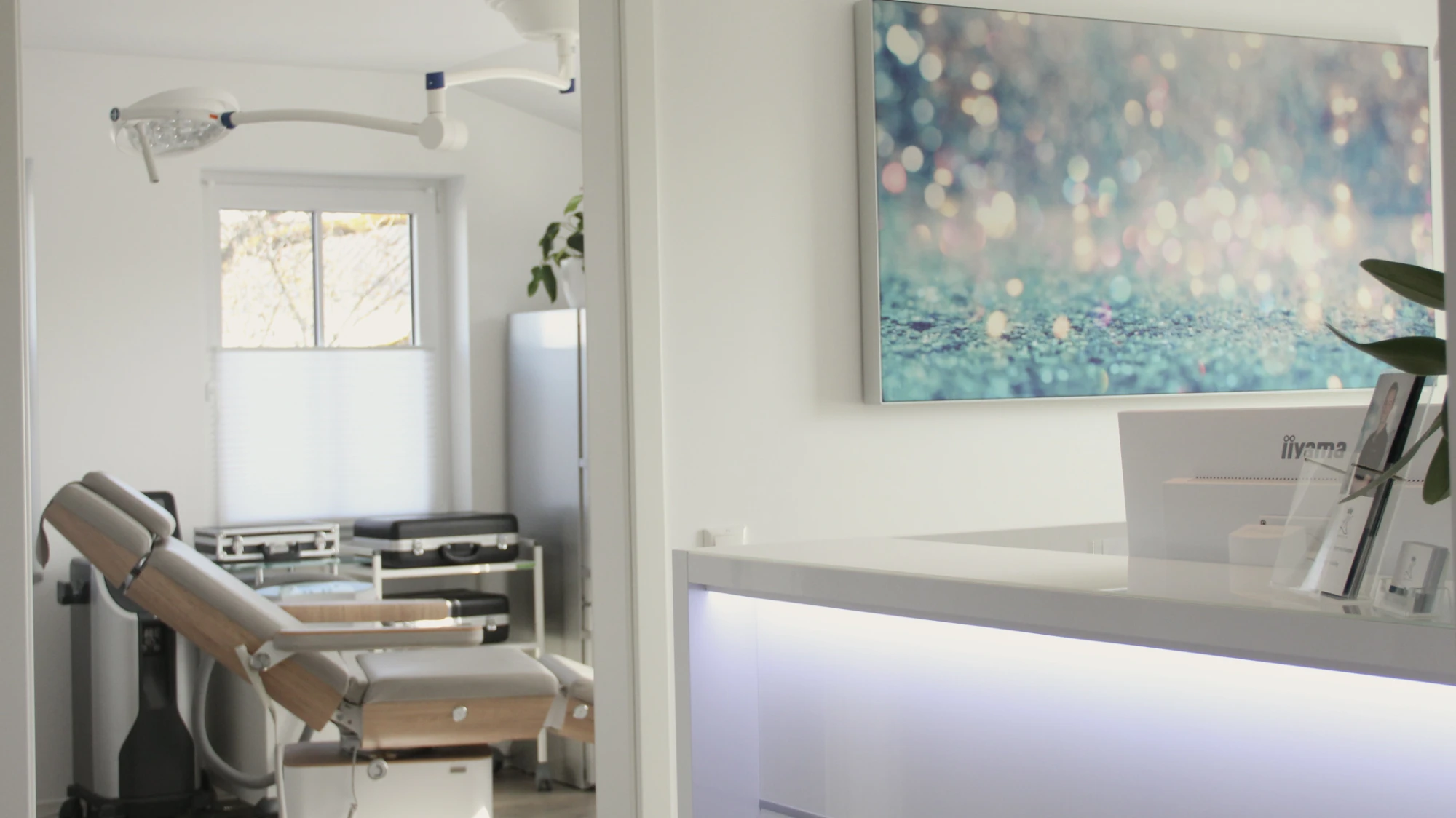 Rezeption der Hausarztpraxis Dr. med. Lennart von Kempski in der Margaretenstr. 52 in 82152 Krailling